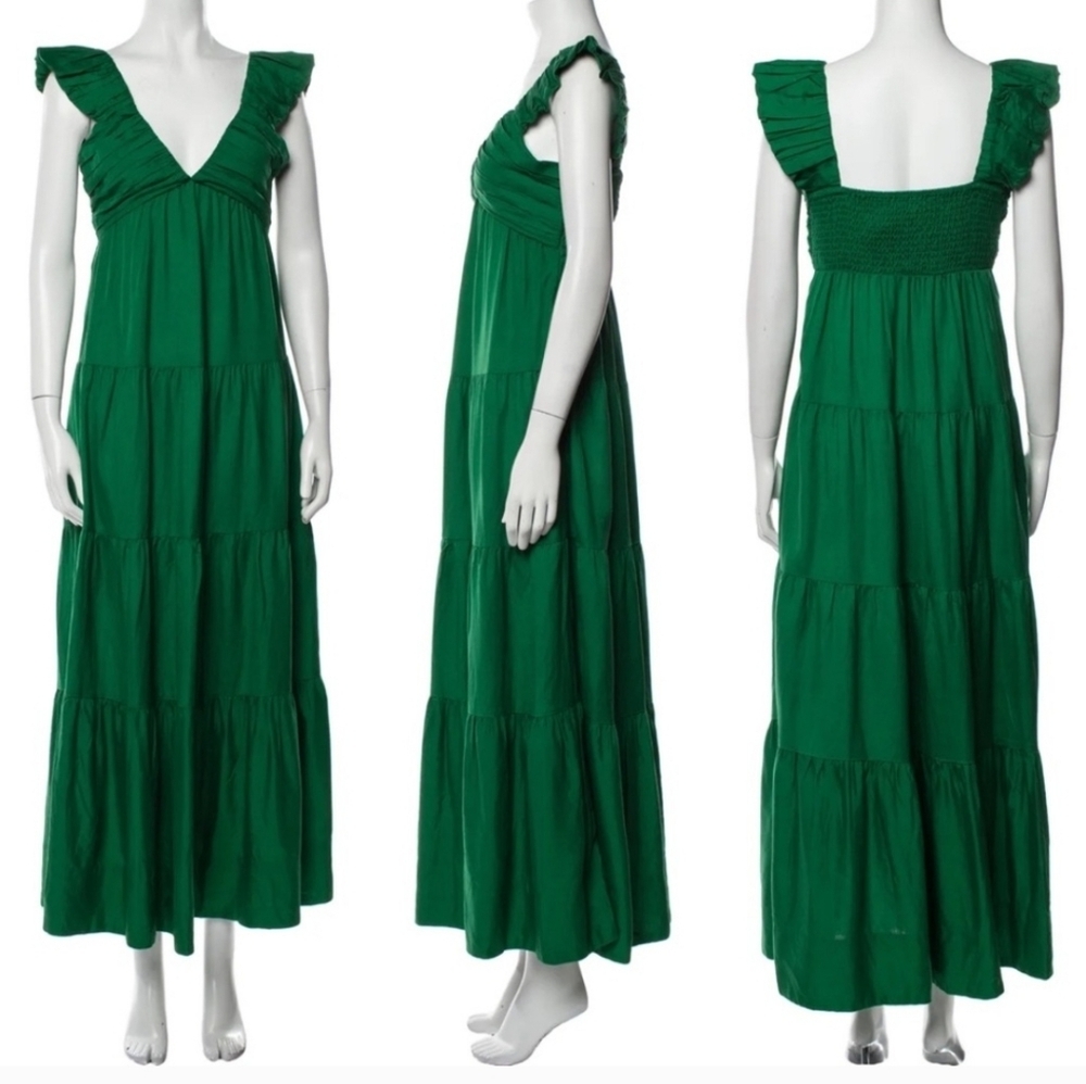 Jason Wu Vibrant Green Maxi Skirt